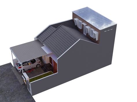 rumah type perumahan ini dibuat konsep minimalis dengan ...