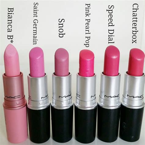 Makeupmadness Byelina Mac Lipsticks Pink Pink Pink