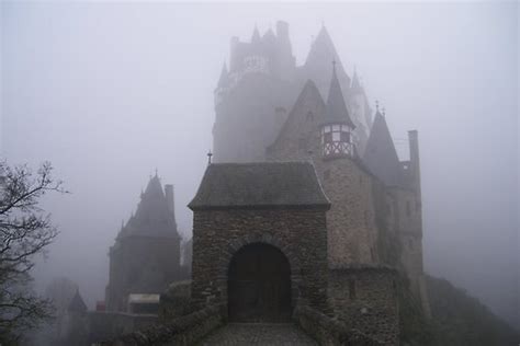 Dracula Castle Fog Foggy Image 717423 On