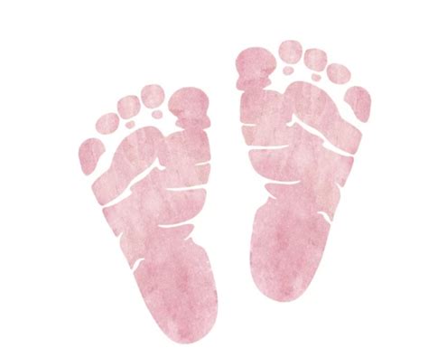 Baby Footprint Baby Feet Svg Instant Download Svg Png Eps Dxf 