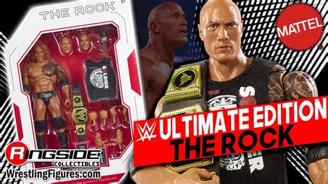 Wwe Figure Insider Mattel Wwe Ultimate Edition 10 The Rock Wrestling