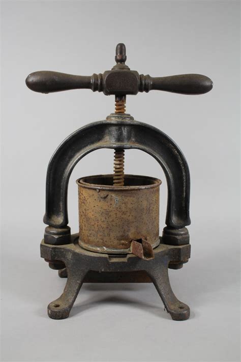 Sold Price Antique French Duck Press Approx 36cm H June 6 0119 11