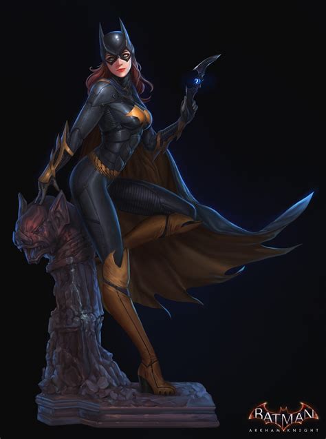 989104 Artwork Batman Dc Comics Batgirl Batman Arkham Knight