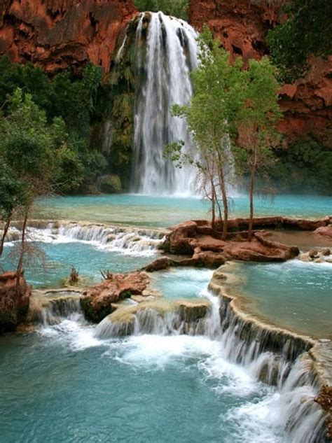 Havasu Falls Grand Canyon Waterfall Places To Visit Places To Travel