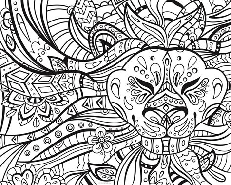 Check spelling or type a new query. Adult Coloring: The Noble Lion