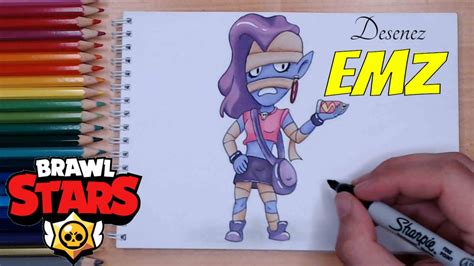 Brawl stars is live globally and there's a bunch of skins you can obtain! Noul Brawler pe BRAWL STARS EMZ | Desenez si Colorez ...