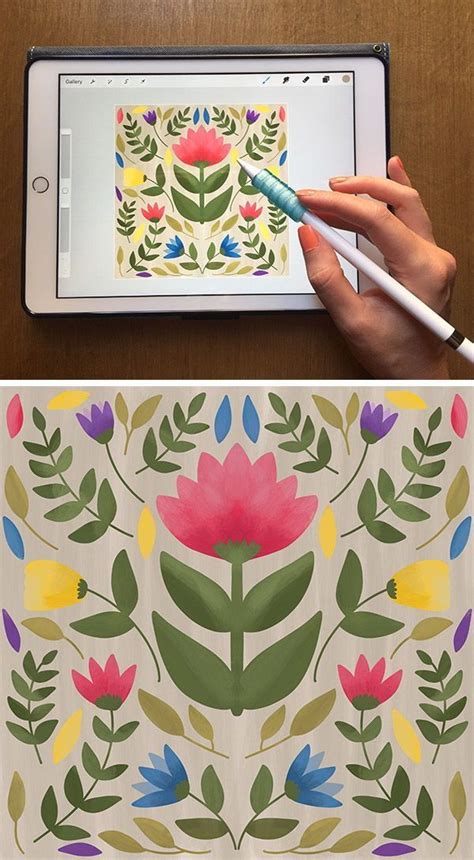 The nft boom is in full force. Modern Folk Art Illustrations on Your iPad in Procreate ...