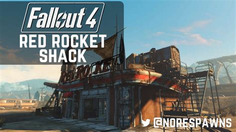 Fallout 4 Nuka World Red Rocket Shack Youtube