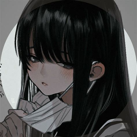 Black Theme Anime Pfp