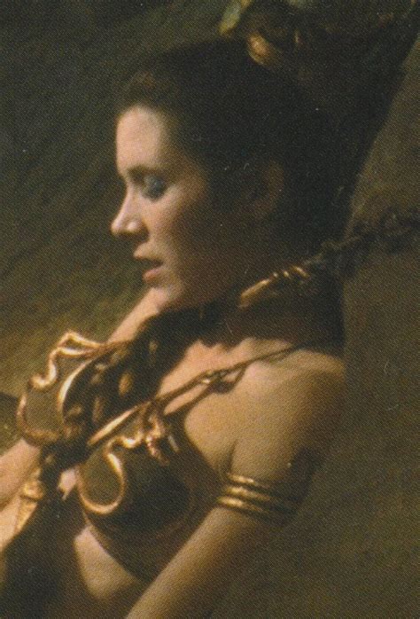 Princess Leia As The Prisoner Of Jabba The Hutt Star Wars The