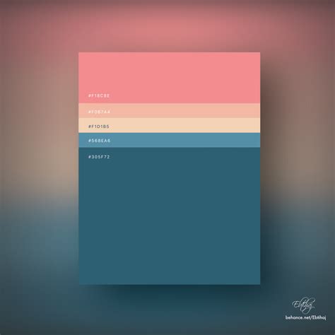 Beautiful Flat Color Palettes For Your Next Design Project
