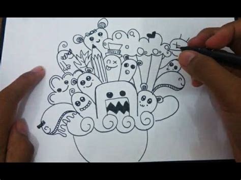 Welcome and enjoy this video support terus channel ini dengan klik subscribe, like, and share. How to Doodle (Doodle Art Tutorial) - Cara Menggambar ...