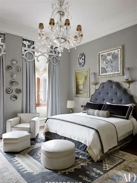 Up next we have applied moldings and a coffered ceiling. Master Bedroom Paint Color Ideas: Day 1-Gray - For ...