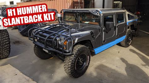 H1 Hummer Slantback Kit Youtube