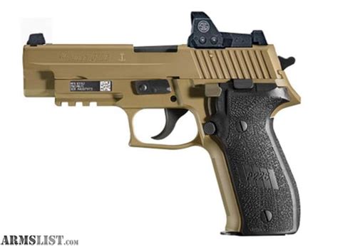 Armslist For Sale Sig Sauer P226 9mm Fde Romeo1 Reflex Sight