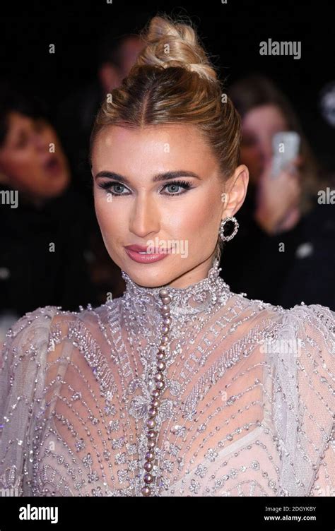 Billie Faiers Attending The National Television Awards 2020 Held At The