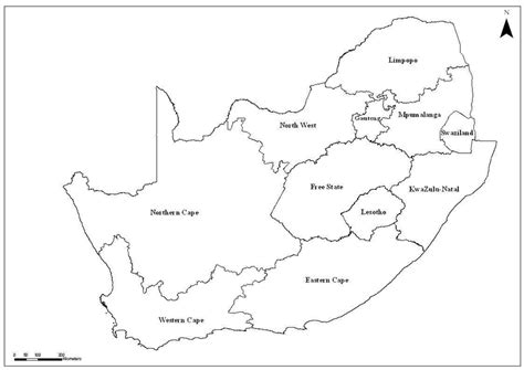 The Nine Provinces Of South Africa
