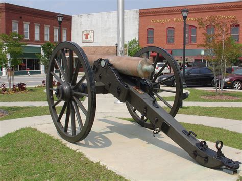 Historic Civil War Cannons Official Georgia Tourism And Travel Website