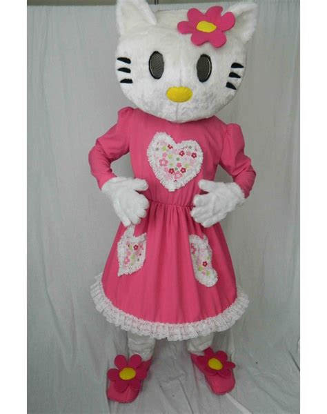 Costume Mascot Kitty Cat Fancy Dress Hire Rent Cartoon Character Tv