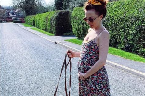 Pregnant Eastenders Star Louisa Lytton Celebrates Fiancé Ben Bhanvras 30th Birthday With Epic