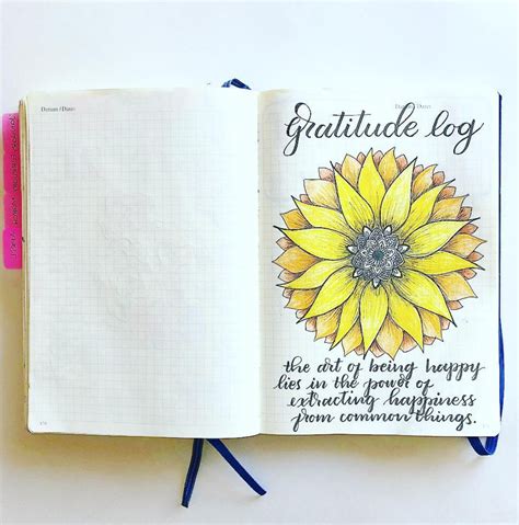 Gratitude Logs In Your Bullet Journal For Happiness Every Day