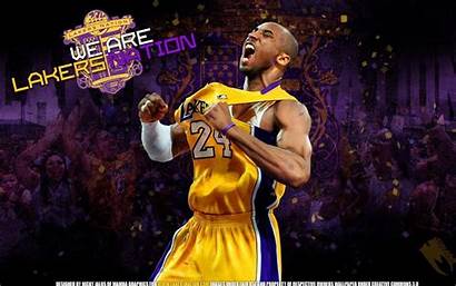 Kobe Lakers Bryant Nation Wallpapers Basketball Los