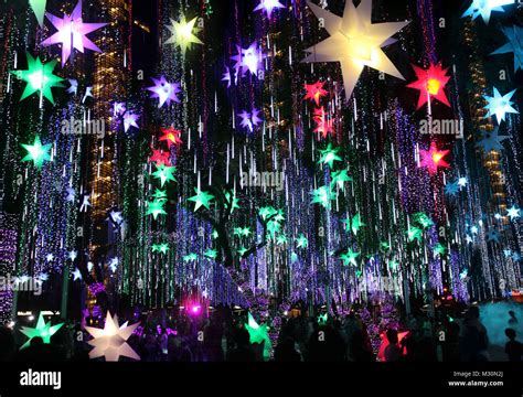 Christmas Decoration In Manila High Resolution Stock Photography and