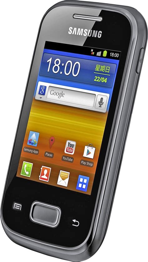 Samsung S5300 Galaxy Pocket Black купити в інтернет магазині ціни на