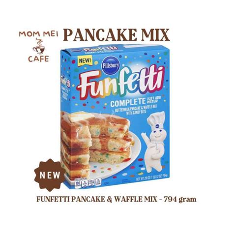 Jual Bahan Pancake Pillsbury Funfetti Pancake And Waffle Mix Di Seller