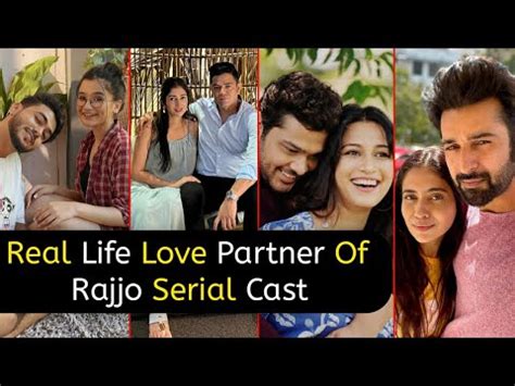 Real Life Love Partner Of Rajjo Serial Cast Arjun Rajjo Madhu TM YouTube