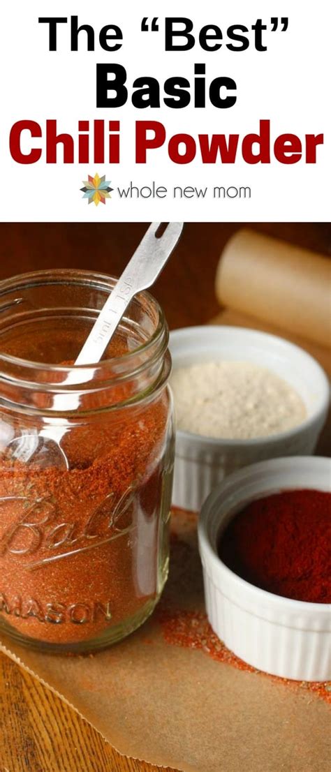 The Best Basic Chili Powder Recipe Whole New Mom