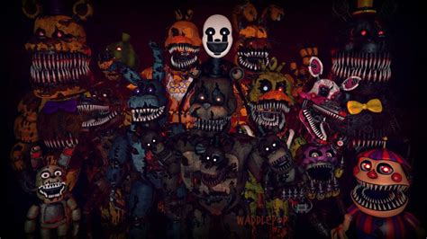 Whos Your Favourite Fnaf 4 Animatronic Five Nights At Freddys Amino
