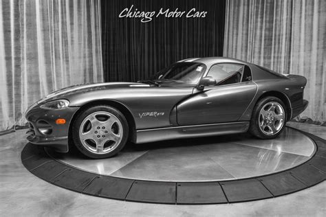 Used 2002 Dodge Viper Gts Coupe Graphite Metallic Dual Painted Stripes