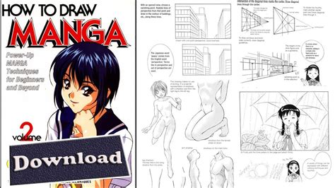 How To Draw Manga Vol 2 Compiling Techniques Preview Only Youtube