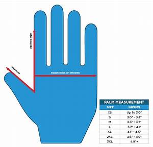 Eagle Glove Size Chart
