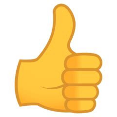 ? Thumbs Up Sign Emoji | Thumbs up sign, Thumbs up, Emoji