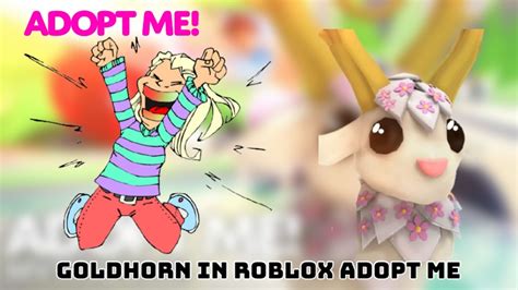 How To Get A Free Goldhorn In Roblox Adopt Me