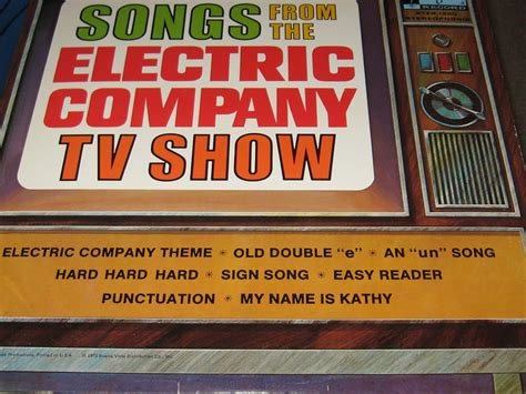 Electric Company Songs From The Electric Company Tv Show Amazon