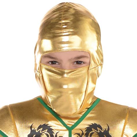 Boys Gold Fighter Ninja Costume Party City