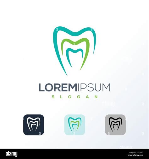 Creative Dental Logo Design Template Dental Care Logo Concept Icon