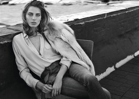 Daria Werbowy By Josh Olins For Wsj September 2014 Daria Werbowy Daria Werbowy Style Urban