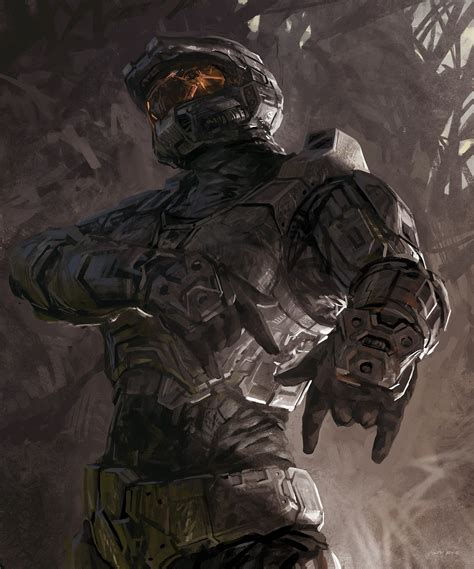 Cool artwork character design drawings halo game halo master chief helmet halo drawings anime fan art master chief armor. halo #concept #art #sketch #painting #best | Halo ...