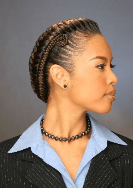 Unique braid hairstyle for girls. Hottest Natural Hair Braids Styles For Black Women in 2015