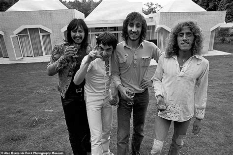 Unseen Photographs Of Roger Daltrey Pete Townshend John Entwistle And