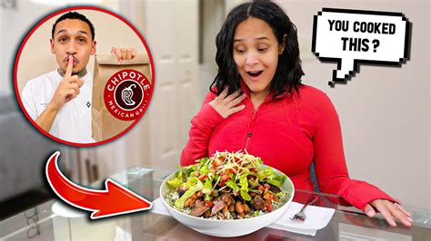 pranking my pregnant wife with fast food vs home cooked meal youtube
