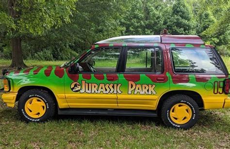 Jurassic Park 1992 Ford Explorer Famous Movie Cars Cars Movie Movie