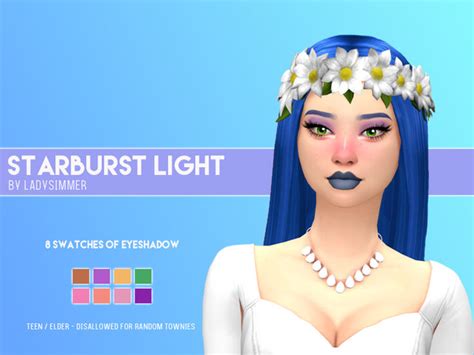 Starburst Light Eyeshadow By Ladysimmer94 At Tsr Sims 4 Updates