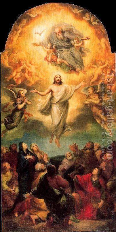 Ascension Of Christ Heaven Painting Jesus Painting Pictures Of Christ