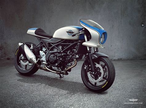 Seen the wheels and waves and officially unveiled at café racer festival, the sv650 prepared by kikishop represents for suzuki the opportunity to unveil the customization potential of its new sv650. SV 650 Jakusa Design - RocketGarage - Cafe Racer Magazine