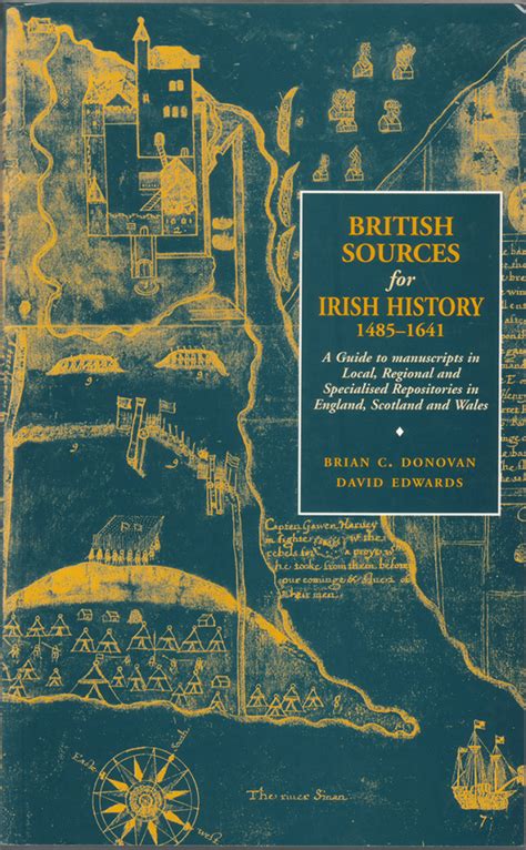 British Sources For Irish History 14851641 A Guide To Manuscripts In